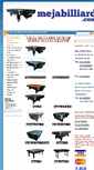 Mobile Screenshot of mejabilliard.com